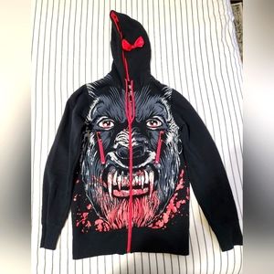 IRON FIST Werewolf zip up hoodie